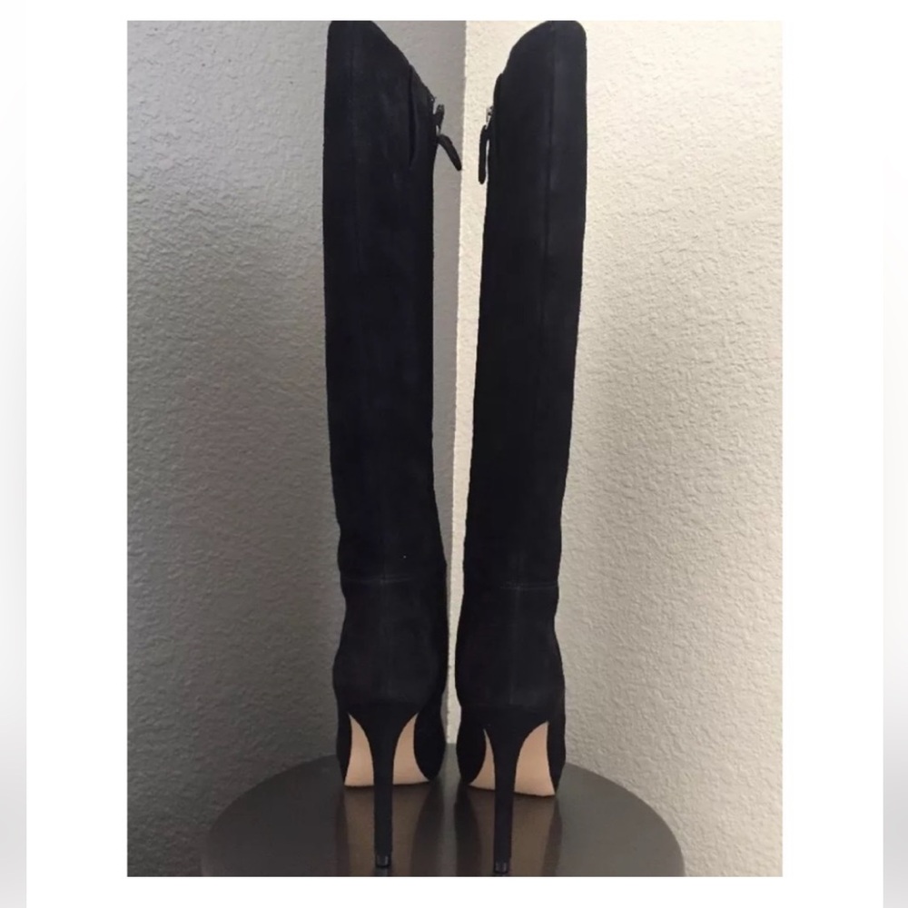 Nine West Okena Suede Knee High Boots 8 New - Picture 2 of 7